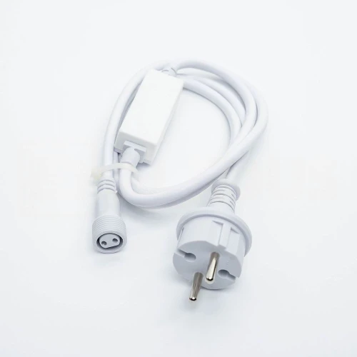 Блок питания 3А, 1.5м, универсальный, белый, с вилкой