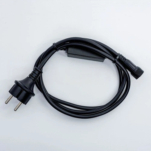 Блок питания 3А, 1.5м, универсальный, черный, с вилкой