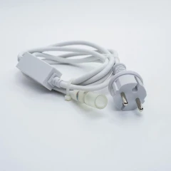 Удлинитель 2 м, 2Pin, черный, мама-папа