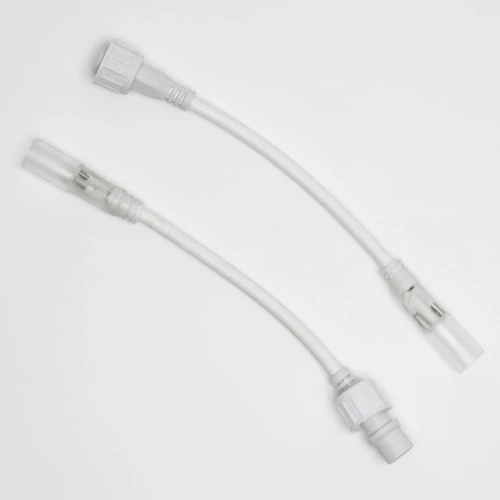 Соединитель нить-дюралайт, белый, 2Pin