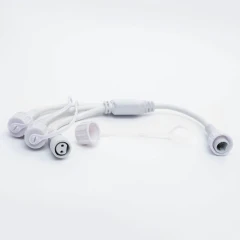 Разветвитель 1-3, 2Pin, белый