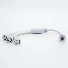 Разветвитель 1-3, 2Pin, белый