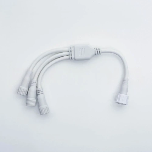 Разветвитель 1-3, 2Pin, белый