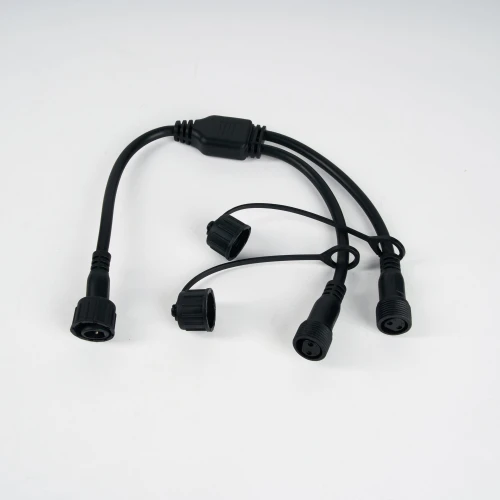 Разветвитель 1-2, 2Pin, черный