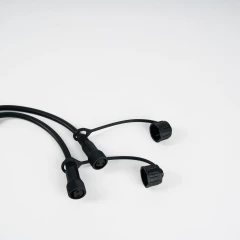 Разветвитель 1-2, 2Pin, черный