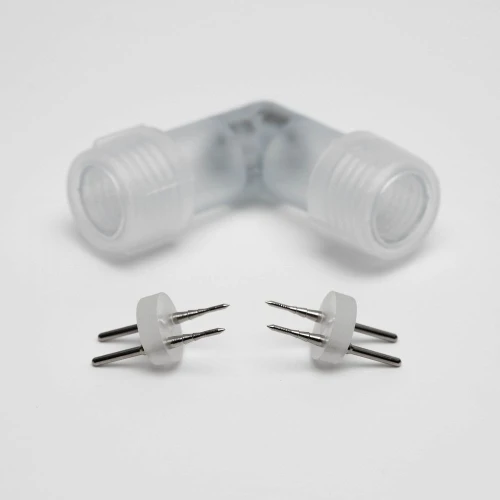 L-образный соединитель для 2-х проводного дюралайта