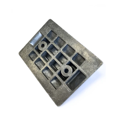 Катафот (светоотражатель) дорожный КД-3 алюминиевый, с крепежом, белый