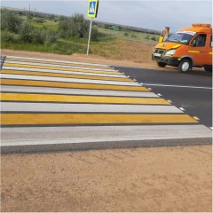 Катафот (светоотражатель) дорожный КД-3 алюминиевый, с крепежом, красный