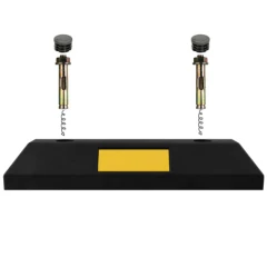 Колесоотбойник резиновый КР-0,55 (550х150х100 мм) Россия