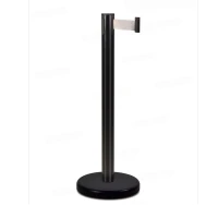 Стойка ограждения с лентой 4,5 м BSLN-X87635 BLACK red/white или yellow/black