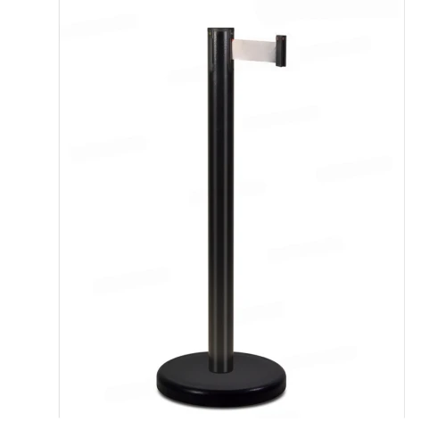 Стойка ограждения с лентой 4,5 м BSLN-X87635 BLACK red/white или yellow/black