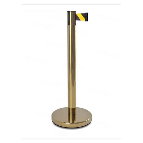 Cтойка ограждения с лентой 3 м BSLN-426343 red/white или yellow/black