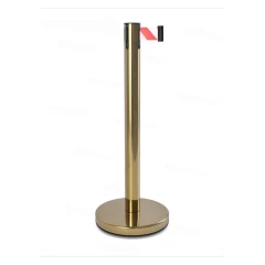 Cтойка ограждения с лентой 3 м BSLN-426343 red/white или yellow/black