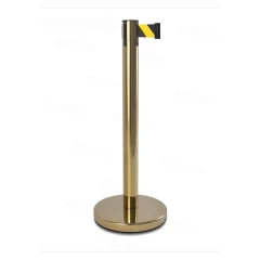 Cтойка ограждения с лентой 5 м BSLN-427645 red/white или yellow/black