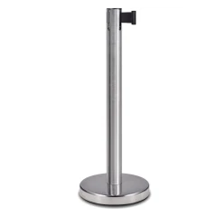 Стойка ограждения с лентой 5 м BSLN-227625 однотонная лента