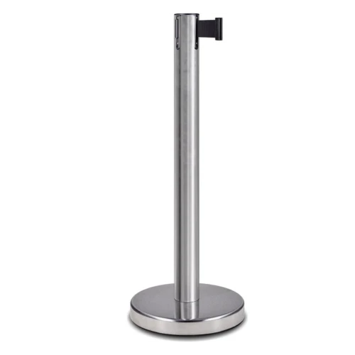 Стойка ограждения c лентой 3 м материал AISI304 PSLN-226323 однотонная лента