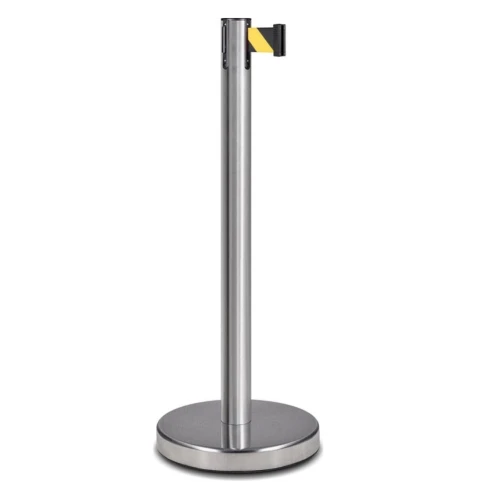 Стойка ограждения с лентой 5 м BSLN-227625 red/white или yellow/black