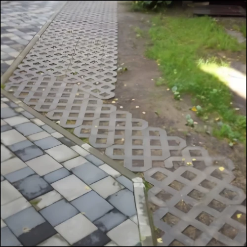 Газонная решетка (экопаркинг) 600х400х40мм, композит