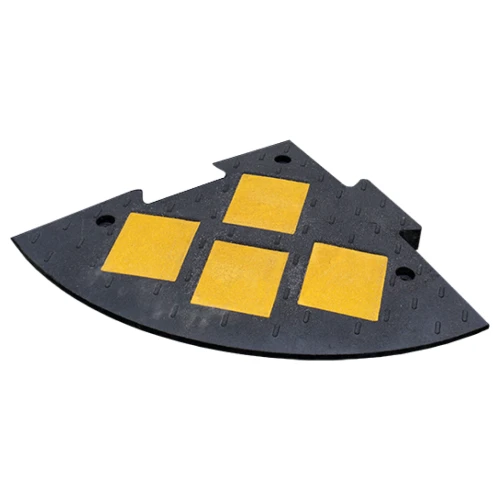 Элемент «Зебры» пешеходного перехода (угловой элемент), 550х550х58 мм, композит