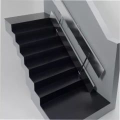 Пандус откидной оцинкованный СТАНДАРТ 2,5 м