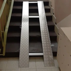 Пандус откидной алюминиевый ЛАЙТ 4 м