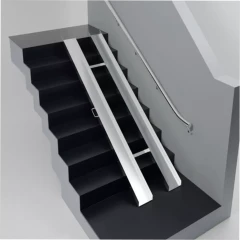 Пандус откидной оцинкованный СТАНДАРТ 1,2 м