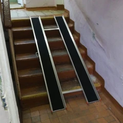 Пандус откидной алюминиевый ЭКСТРА Антислип 3 м