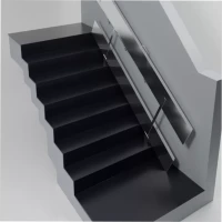 Пандус откидной оцинкованный СТАНДАРТ 3,5 м