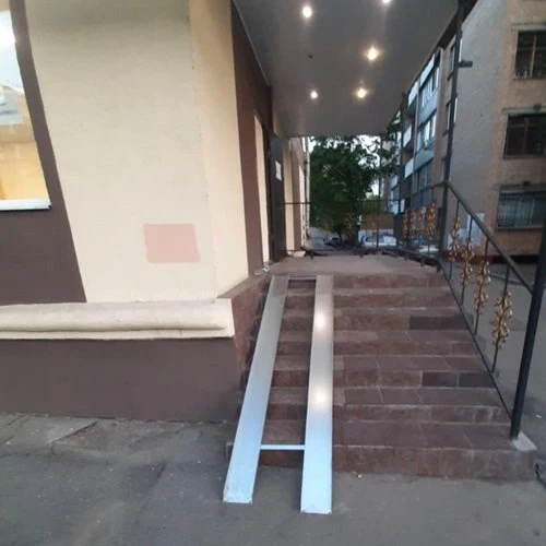 Пандус откидной оцинкованный СТАНДАРТ 3,5 м