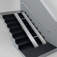 Пандус откидной алюминиевый ЛАЙТ 3 м