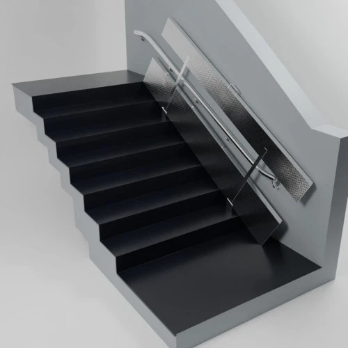 Пандус откидной алюминиевый ЛАЙТ УНИВЕРСАЛ 3 м