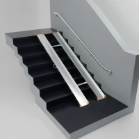 Пандус откидной алюминиевый ЭКСТРА 3,5 м