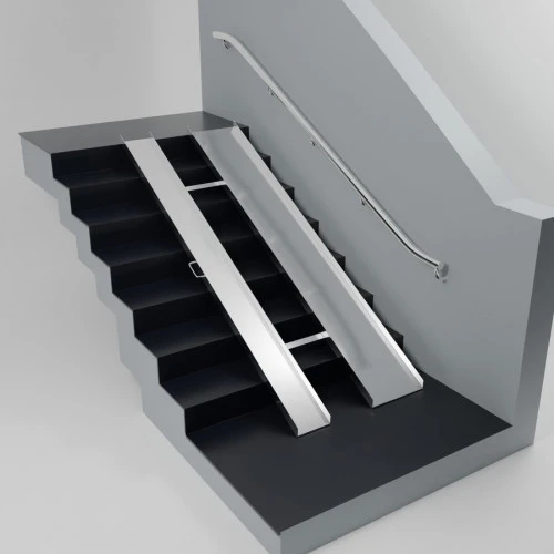 Пандус откидной оцинкованный УНИВЕРСАЛ 3,5 м