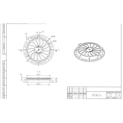 Люк чугунный тип Т (С150) ГОСТ 3634-99 (К, В, Д, ТС, ТСОД, МГ, Г, КК)
