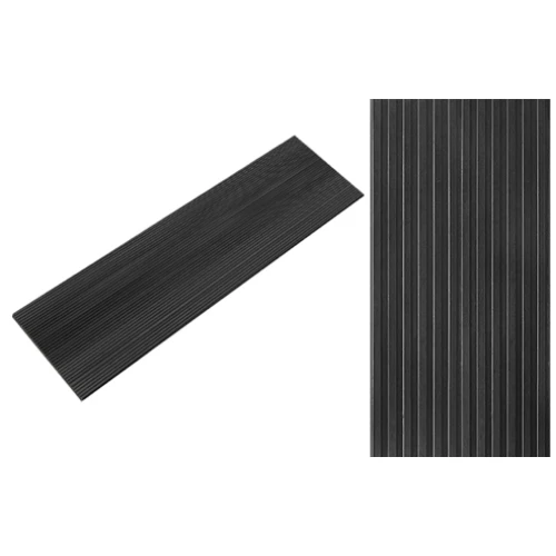 Накладка на ступень резиновая 2000х250х3 мм без окантовки без бортика самоклеящаяся