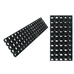 Накладка на ступень резиновая ячеистая 1000х300х16 мм без окантовки без бортика