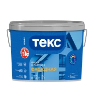 Краска фасадная Текс Профи основа D, 9 л