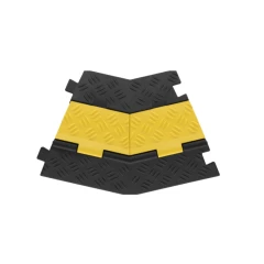 Кабель-канал ККР 2-12У угловой элемент левый (2 канала 30х30 мм), резина