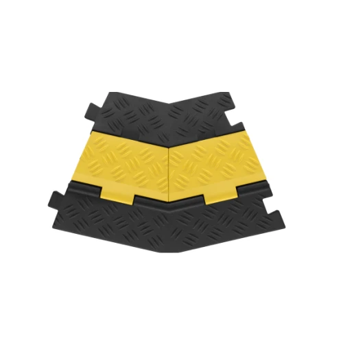 Кабель-канал ККР 2-12У угловой элемент левый (2 канала 30х30 мм), резина