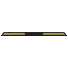 Колесоотбойник резиновый цельный КР-2,0 К 2000х150х100 мм