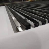 П-образное обрамление из нержавеющей стали, 25х20х15 мм, 2 м