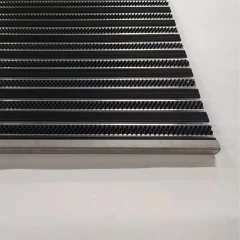 П-образное обрамление из нержавеющей стали, 25х20х15 мм, 2 м