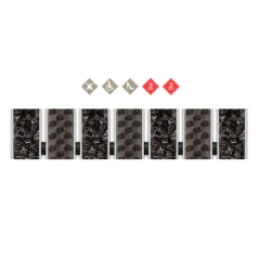 Алюминиевая грязезащитная решетка СТРОНГ ворс+щетка