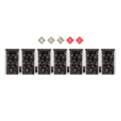 Алюминиевая грязезащитная решетка ПРЕМИУМ ворс