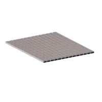 Алюминиевая грязезащитная решетка СТАНДАРТ 40 ворс