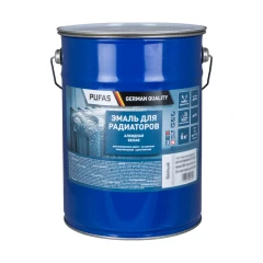 Эмаль для радиаторов Pufas белая 6 кг