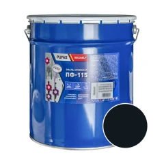 Эмаль Pufas Decoself ПФ-115 чёрная 25 кг