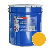 Эмаль Pufas Decoself ПФ-115 жёлтая 25 кг