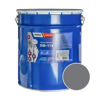 Эмаль Pufas Decoself ПФ-115 серая 25 кг