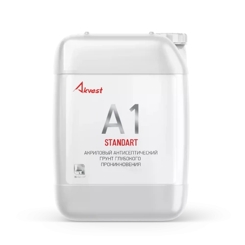 Грунтовка акриловая глубокого проникновения антисептическая А1, 10 кг